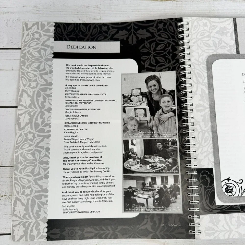 Centennial Collection of A‎ Community's Favorite Recipes 100 Years ST. Sebastian